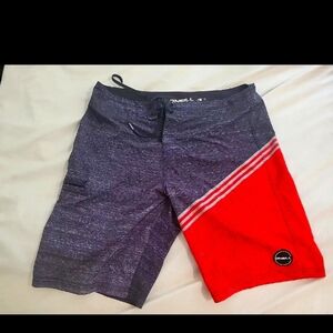 O'Neill Hybrid Board Shorts Men’s 32 | Casual 4-Way Stretch Lightweight